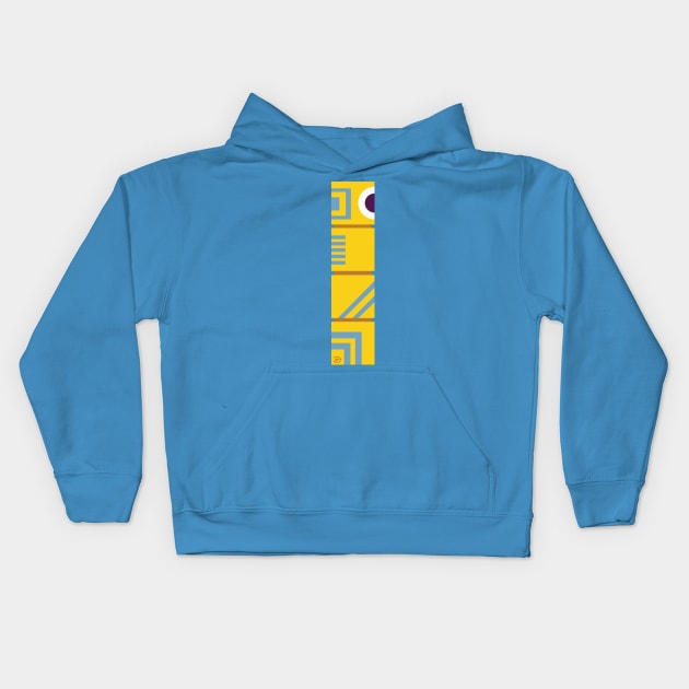 Monument Valley - Totem Kids Hoodie by dhartist